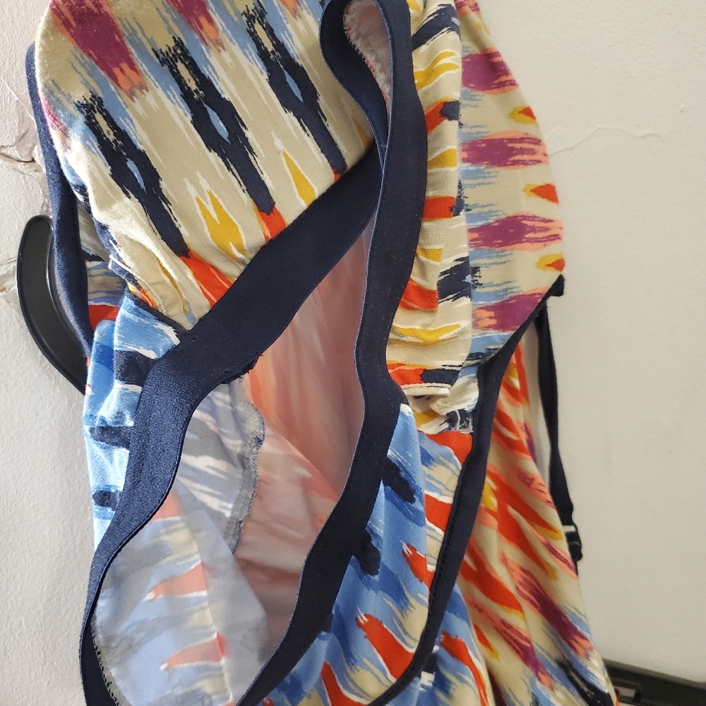 Athleta Multicolor Printed Restoration Dress Xs - image 8